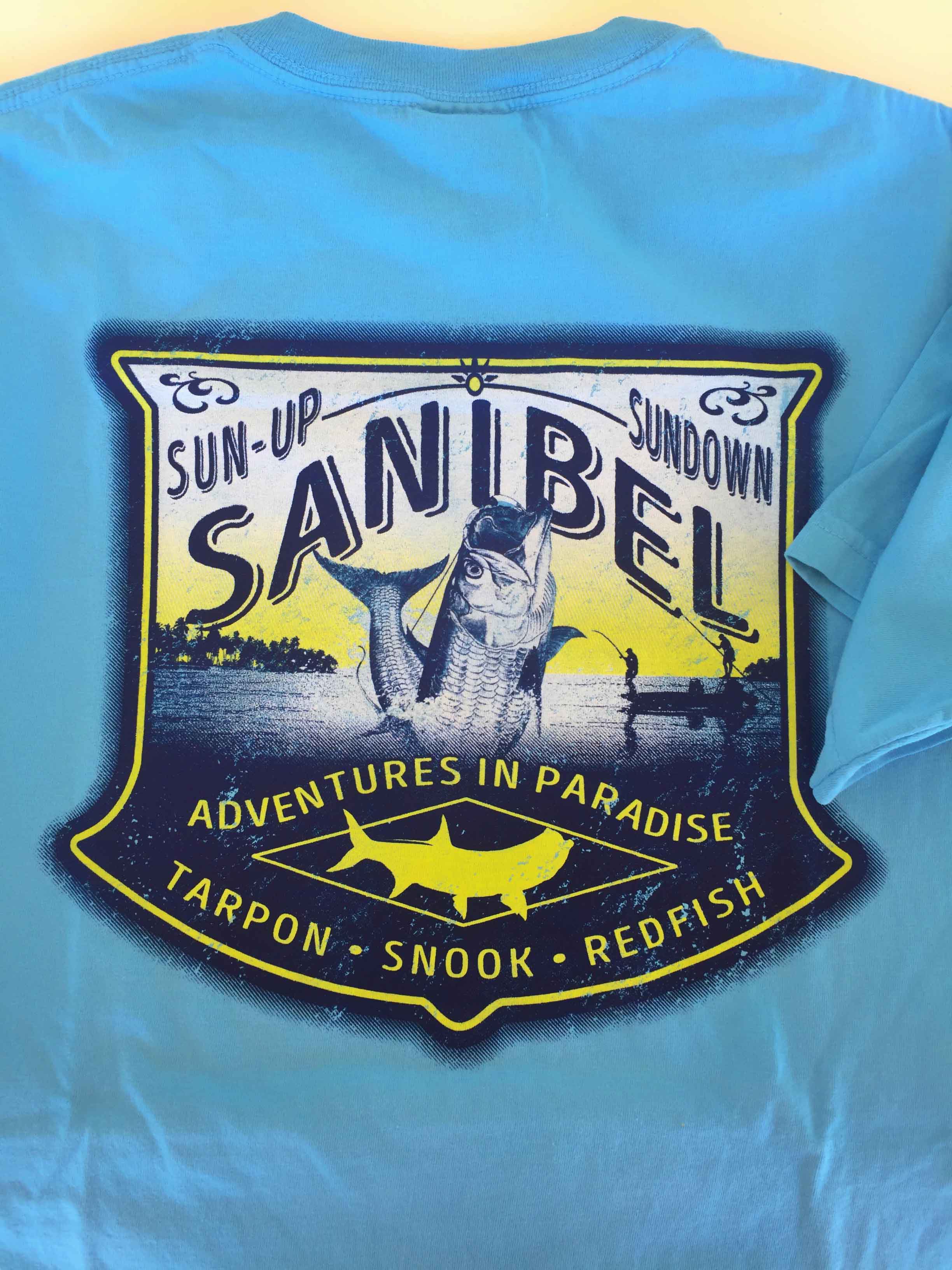 Sanibel Tarpon Shirt  Adventures in Paradise - Outfitters to the Outsiders